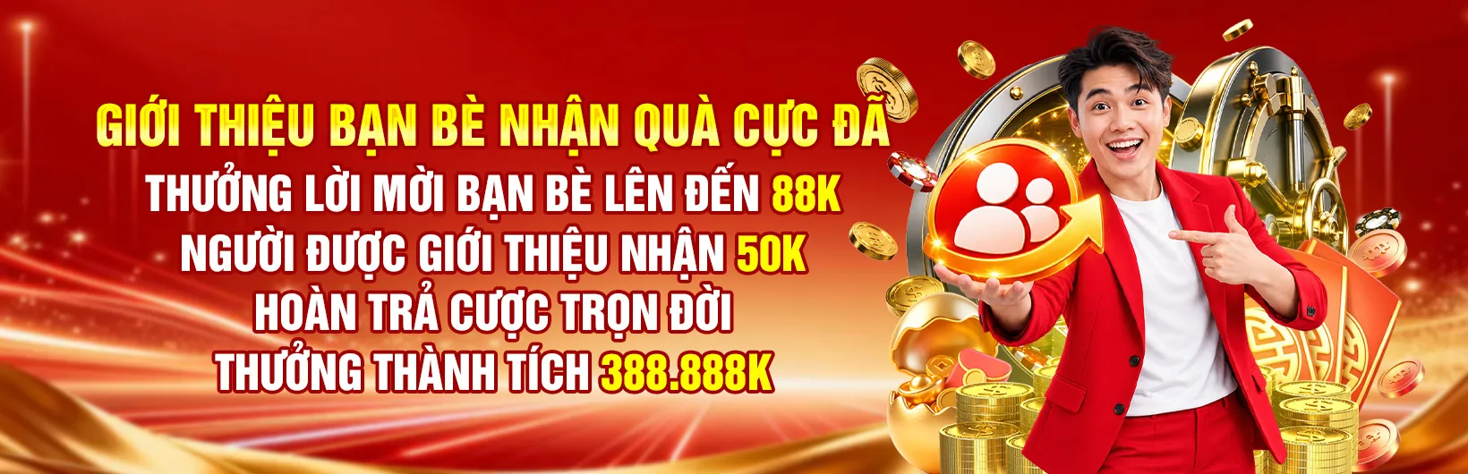 Giới thiệu bạn bè: thưởng lời mời tới 88K, người được giới thiệu nhận 50K
