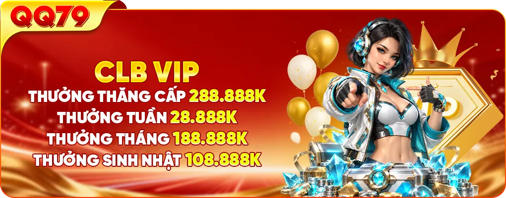 Thưởng VIP tháng tới 188.888K